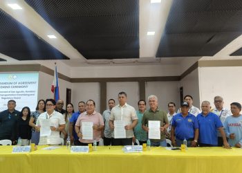 LTFRB at LGU San Agustin lumagda sa kasunduan para sa pagtatayo ng extension office sa Romblon