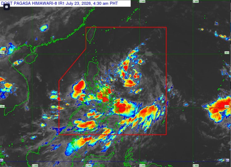 Trough ng Bagyong Kiyapo magpapaulan sa Romblon