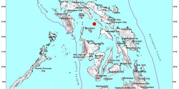 Magnitude 3.1 lindol naitala malapit sa Magdiwang, Romblon