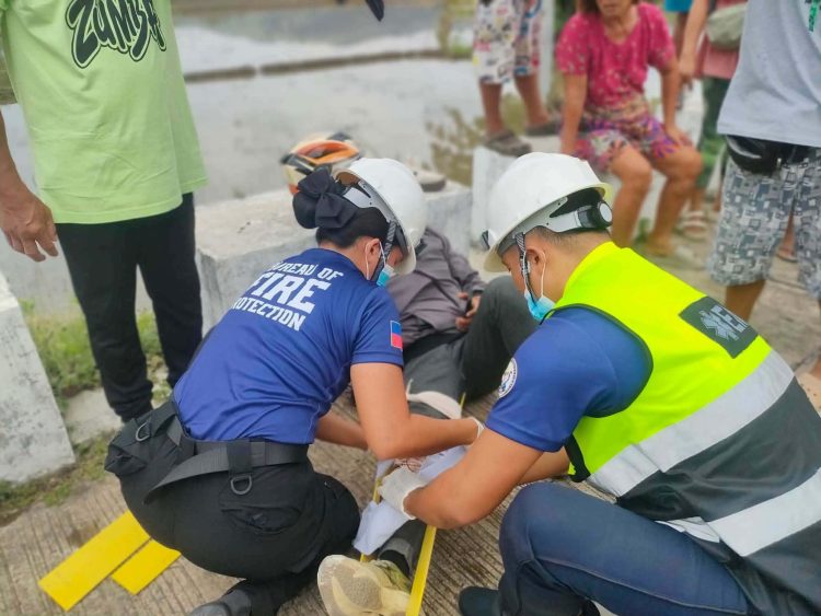 2 sugatan matapos maaksidente ang motorsiklo sa San Andres