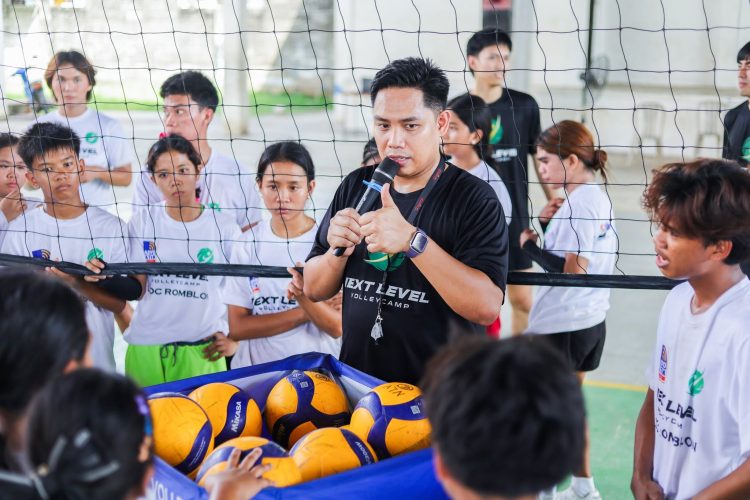 Mahigit 110 kabataan lumahok sa libreng volleyball camp sa Looc