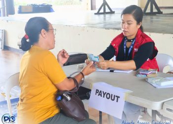 400 benepisyaryo sa Cajidiocan tumanggap ng food assistance sa ilalim ng AICS Program ng DSWD