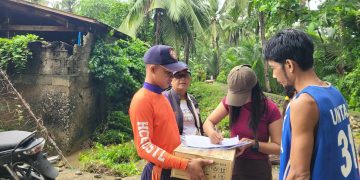180 pamilya sa Looc nakatanggap ng food packs matapos ang pagbaha