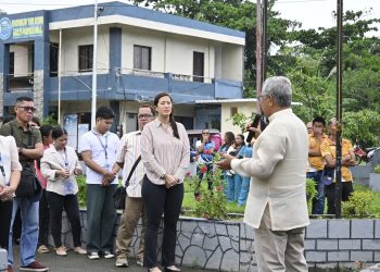 Gov. Fabic binisita ang Sant Fe para alamin ang pinsala ng Habagat