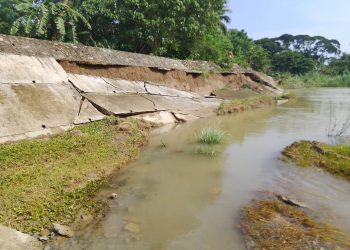 Flood control project sa Odiongan at Looc nasira sa malakas na agos ng tubig