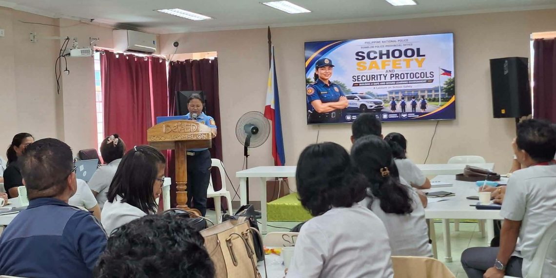 Romblon PPO, DepEd nagtulungan para sa ligtas na paaralan sa Romblon