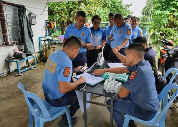 Alcantara police, sumailalim sa mandatory drug testing