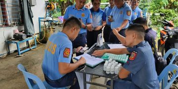 Alcantara police, sumailalim sa mandatory drug testing