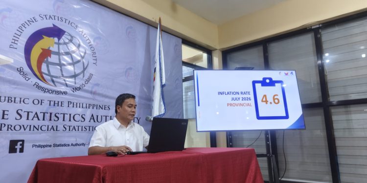 Inflation rate ng Romblon mas bumilis, umakyat sa 4.6% noong Hulyo