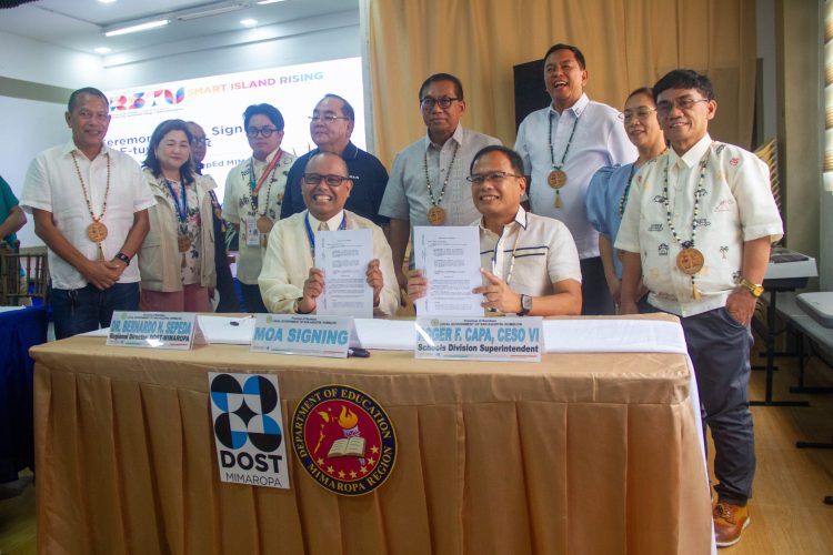 DOST, DepEd lumagda sa MOA para sa AI-powered learning system sa San Agustin