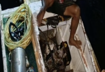 4 arestado sa ilegal na pangingisda gamit ang air compressor sa Cajidiocan