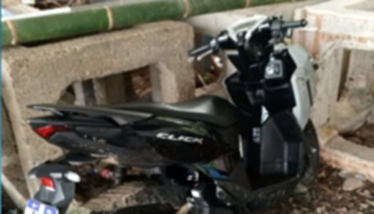 Babaeng suspek sa pagtangany ng motorsiklo, arestado