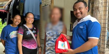 RNN namahagi ng grocery packs sa ilang senior citizens sa Barangay Mayha