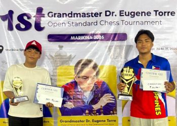 NM Faeldonia kampeon sa 1st GM Eugene Torre Fide Standard Open
