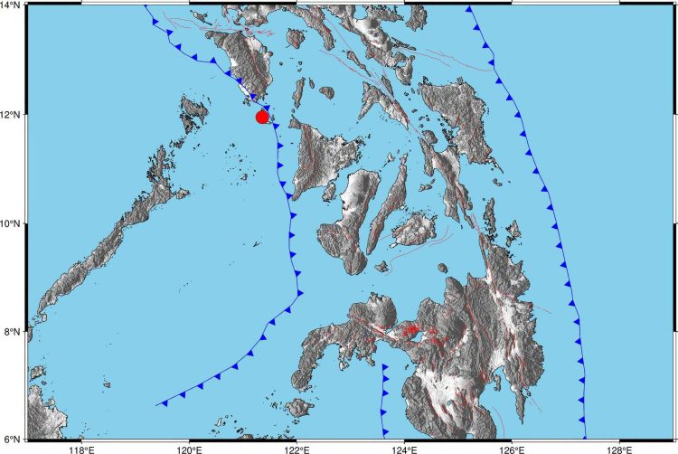 Magnitude 4.0 na lindol sa Antique, ramdam hanggang Romblon