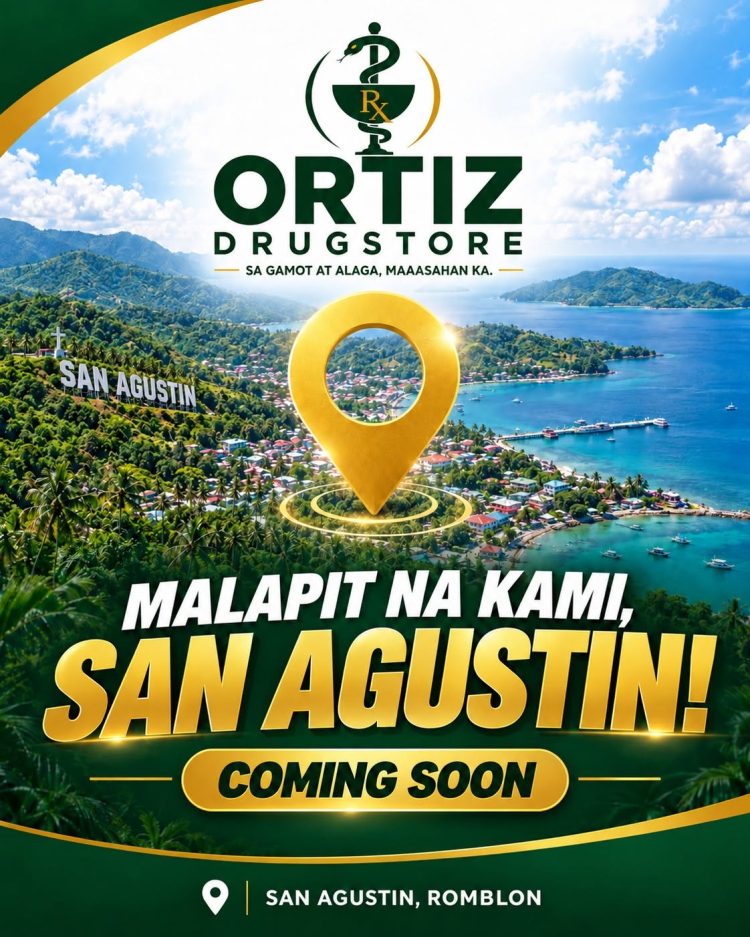 Ortiz Drug Store, magbubukas ng bagong branch sa San Agustin, Romblon