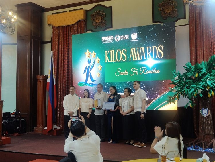 13 LGU sa Romblon, tumanggap ng 31 KILOS Awards mula DSWD KALAHI-CIDSS