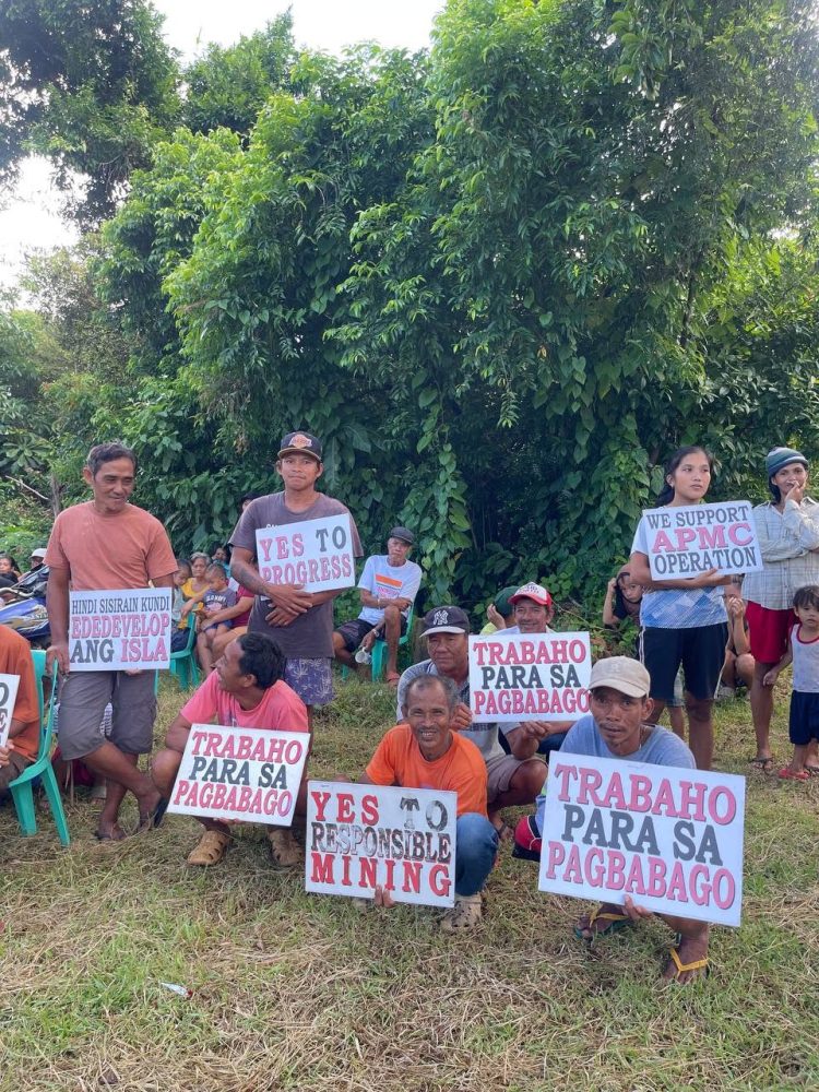 APMC, nagpasalamat sa DENR matapos ang site inspection at community consultation sa Sibuyan