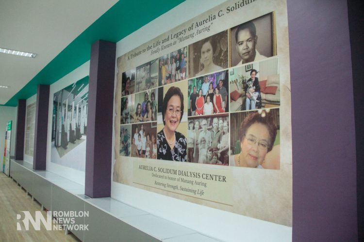Aurelia C. Solidum Dialysis Center, tribute bilang pagkilala kay ‘Manang Auring’