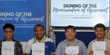 San Andres NHS, RNN nagkasundo para palakasin ang campus journalism