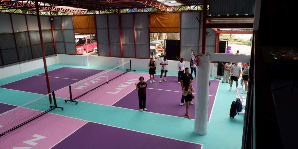 Kauna-unahang indoor pickleball court sa Odiongan, pormal nang binuksan sa publiko