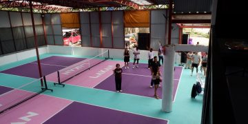 Kauna-unahang indoor pickleball court sa Odiongan, pormal nang binuksan sa publiko