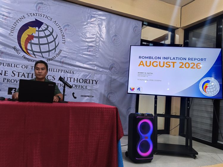 Inflation rate sa Romblon, bahagyang umakyat sa 4.7% noong August 2026 — PSA