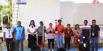20 grupo ng kababaihan sa San Jose, tumanggap ng farming tools at vegetable seeds