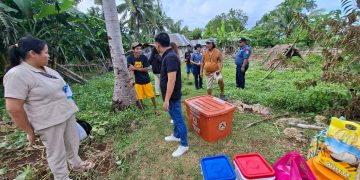 Mga pamilyang naapektuhan ng sunog sa Corcuera, tumanggap ng agarang tulong