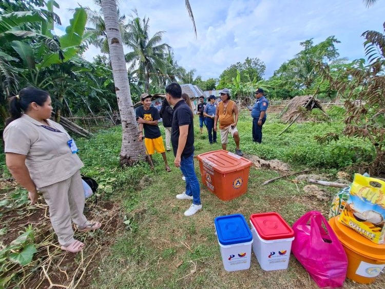 Mga pamilyang naapektuhan ng sunog sa Corcuera, tumanggap ng agarang tulong