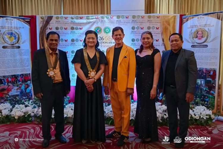 Odiongan, nakatanggap ng tatlong pagkilala sa Regional Nutrition Awards