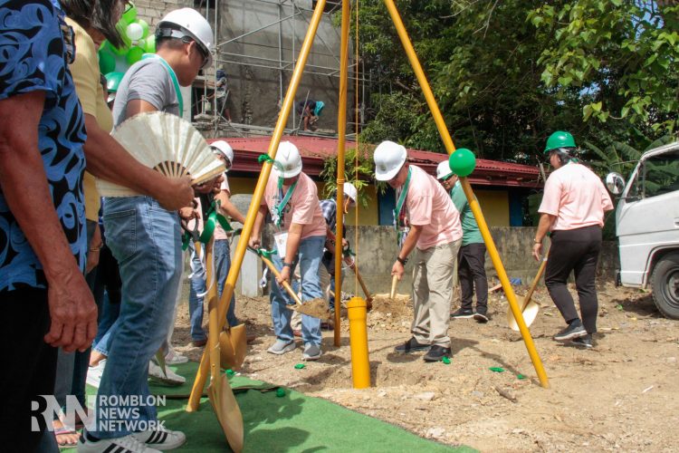 Saint Vincent Cooperative, sinimulan ang pagtatayo ng commercial center sa Odiongan