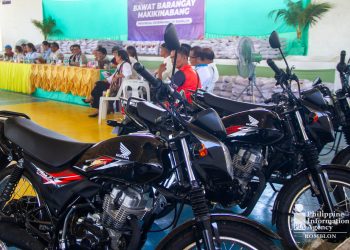 Patrol vehicles, solar street lights, kabilang sa proyektong pinondohan ng Pangulo sa San Jose