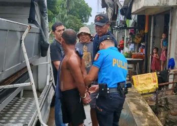 Lalaking nambato sa mga salamin ng Barangay Hall sa Cajidiocan, arestado