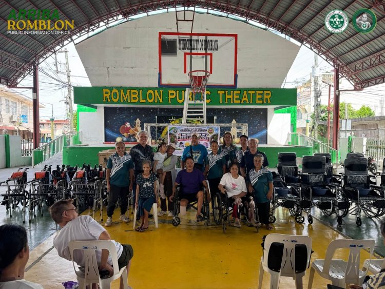 73 assistive devices, ipinamahagi sa mga PWD sa Romblon